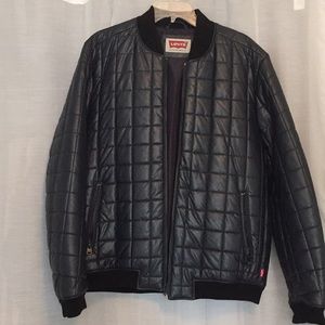 Levi’s quilted bomber jacket